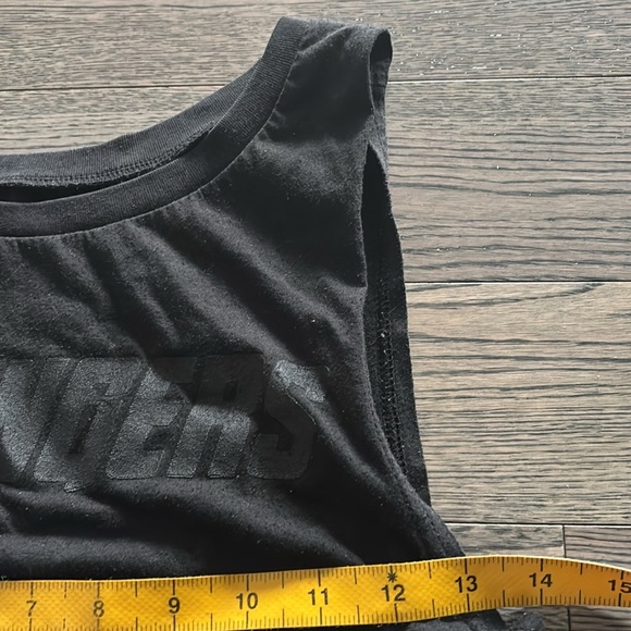 Avengers Marvel Black Muscle Shirt Sz S - Picture 7 of 9